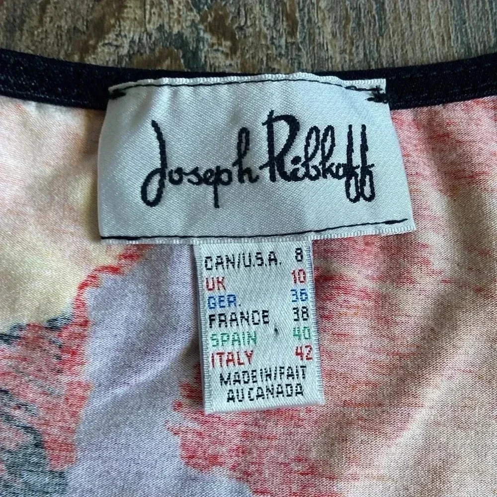 Joseph Ribkoff | Floral Shirt - Picture 4 of 4